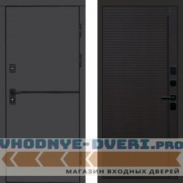 Входная дверь Тренд Графит Porte black