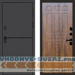 Входная дверь Тренд Графит Спарта дуб