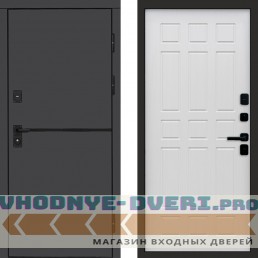 Входная дверь Тренд Графит Спарта лиственница