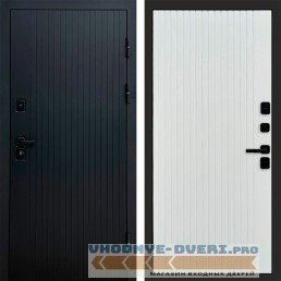 Дверь Termo Door Твист Black Flat Белый софт