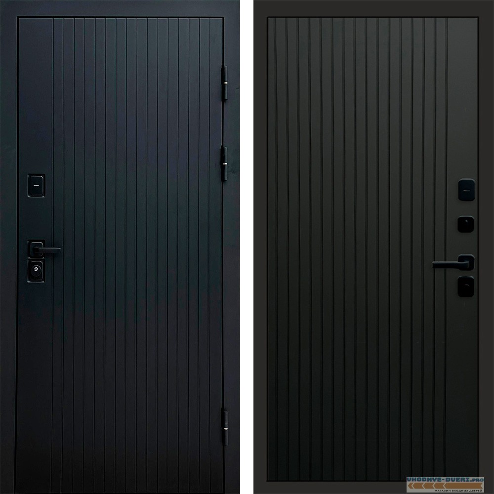 Termo Door Твист Black Flat Черный кварц