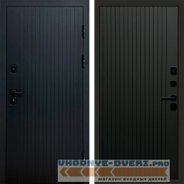 Termo Door Твист Black Flat Черный кварц