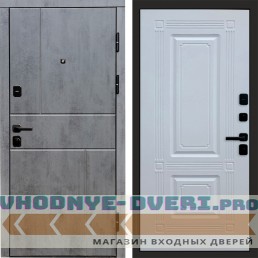 Termo Door Вертикаль Бетон Мадрид Белый софт
