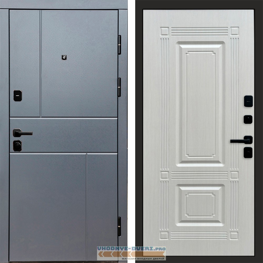 Termo Door Вертикаль Grey Мадрид Лиственница
