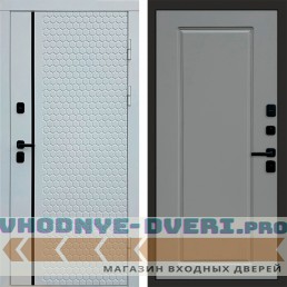 Входная дверь White Line Гранд Grey софт