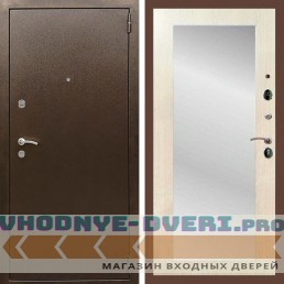 Входная дверь REX (Рекс) 1А Медный антик пастораль лиственница беж