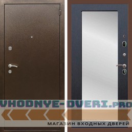 Входная дверь REX (Рекс) 1А Медный антик пастораль венге