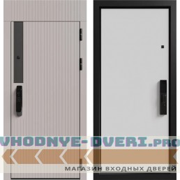 Рейн 2 3К90 ЮР-36 (с номером квартиры) Латте (ZB855-2) - ЮП-13 ZB Белый