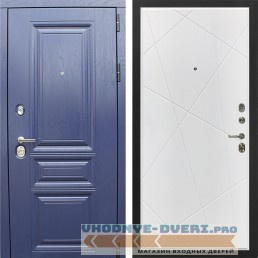 Заводские двери  М600 Альберо ночи - Флитта белая эмаль