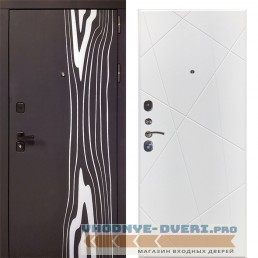 Заводские двери Леванте - Флитта белая эмаль