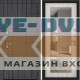 Входная дверь BN-09 с зеркалом ФЛЗ-603 Сандал белый