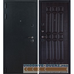 Заводские двери 3К Лайт в цвете черный Бархат - венге
