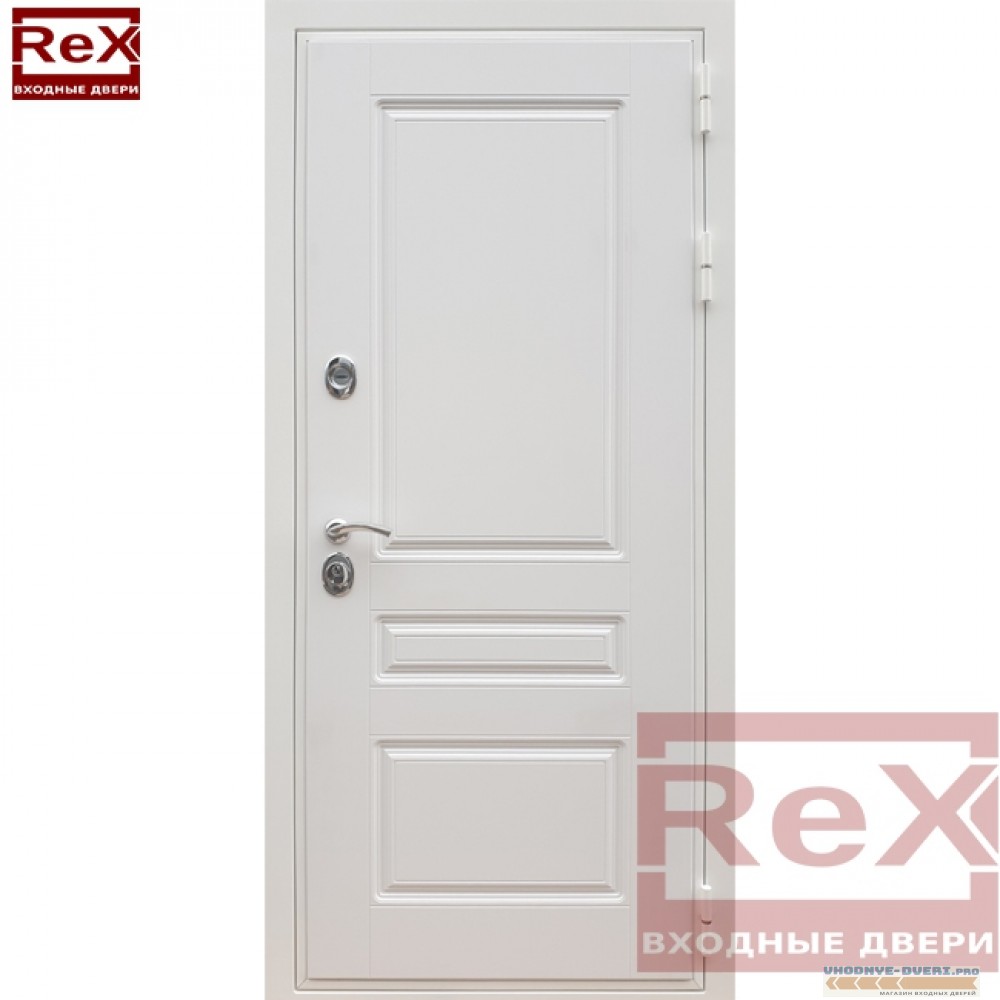 Металлическая дверь ReX 6 Силк сноу