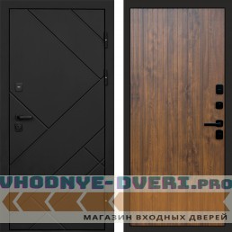 Дверь Termo Door Стоун Black Flat Дуб
