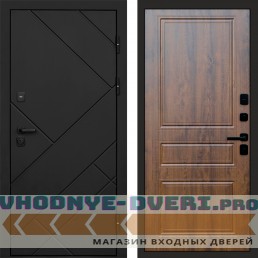 Входная дверь Стоун Black Классика Дуб