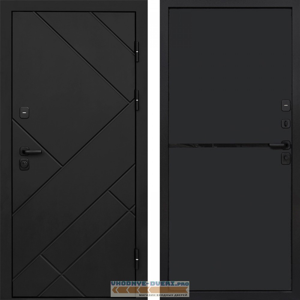 Дверь Termo Door Стоун Black Нео Black