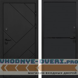Дверь Termo Door Стоун Black Нео Black
