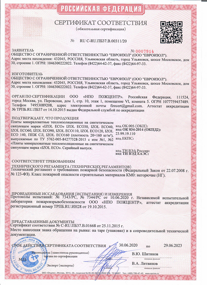 Требования пожарной безопасности