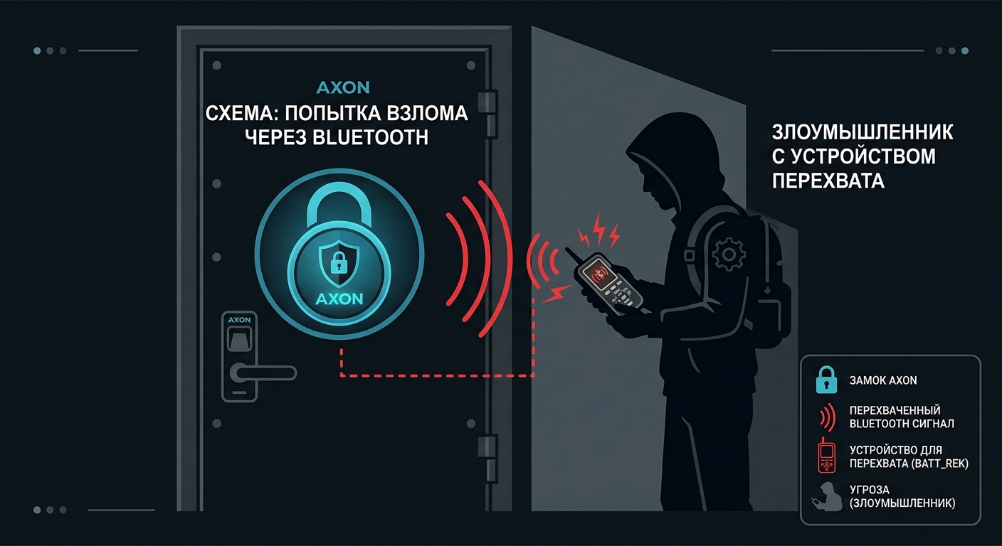Попытка взлома электронного замка